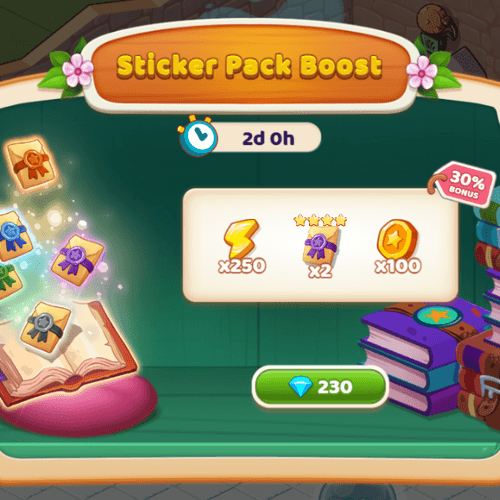 Merge Academy Sticker Pack Boost Deal