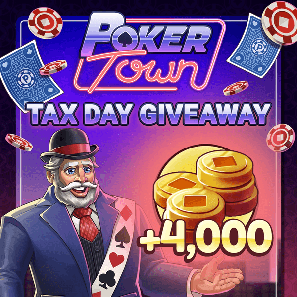 Poker Town April Giveaway