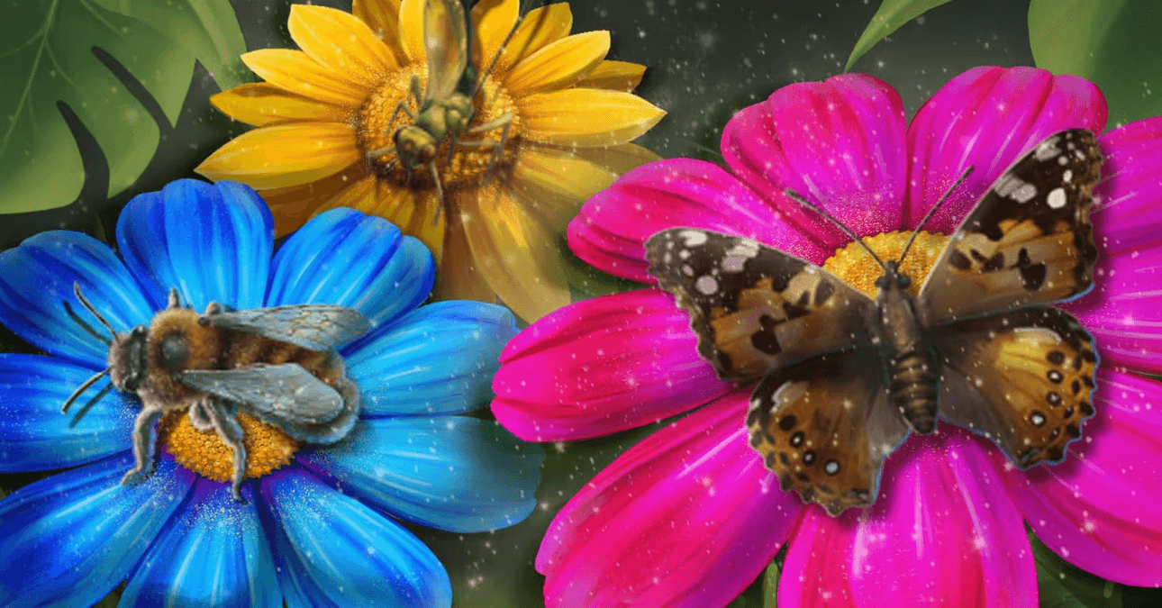 Pollinators Badge Collection Pack 4