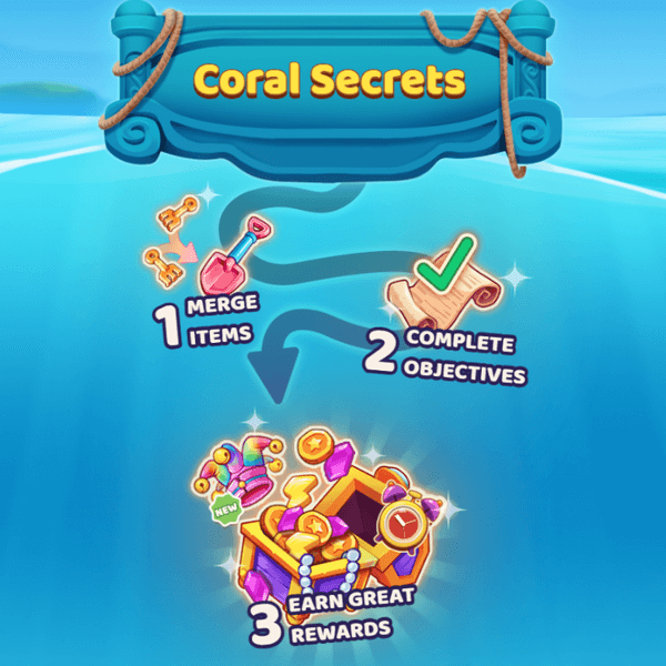 Merge Academy Coral Secrets Event