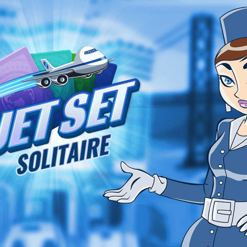 Pogo Jet Set Solitaire