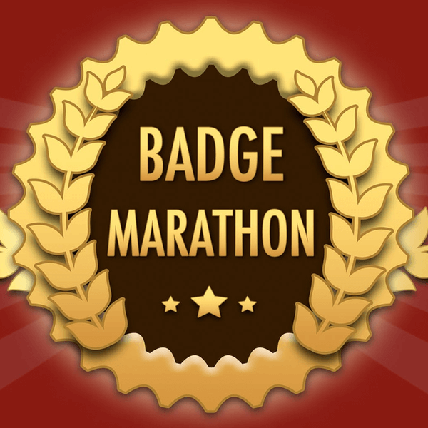 Claire to the Finish Badge Marathon